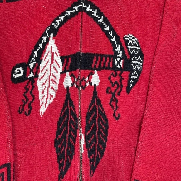 Vintage Tejidos Ruminahui Sweater - Indigenous Print - Wool - Men’s Size XL - Picture 2 of 12